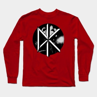 The crazy show of Dead Kennedys black and white Long Sleeve T-Shirt